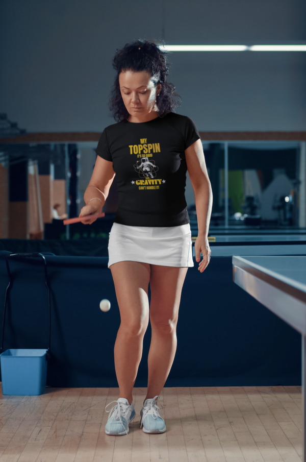 SPORTS T-SHIRT FOR TABLE TENNIS LOVER | Cotton Unisex Tee | Free Shipping - Image 2